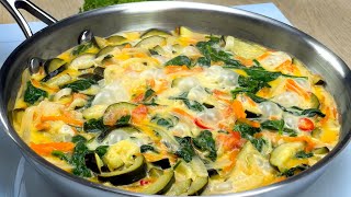 Incredibly delicious zucchini! No meat! Quick and easy zucchini recipes