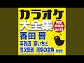 ネオン舟 (オリジナル歌手:香田 晋) (カラオケ)