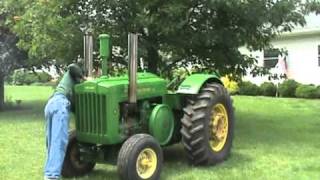 Starting a John Deere D