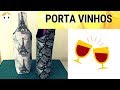 COMO FAZER PORTA VINHO DRICA TV