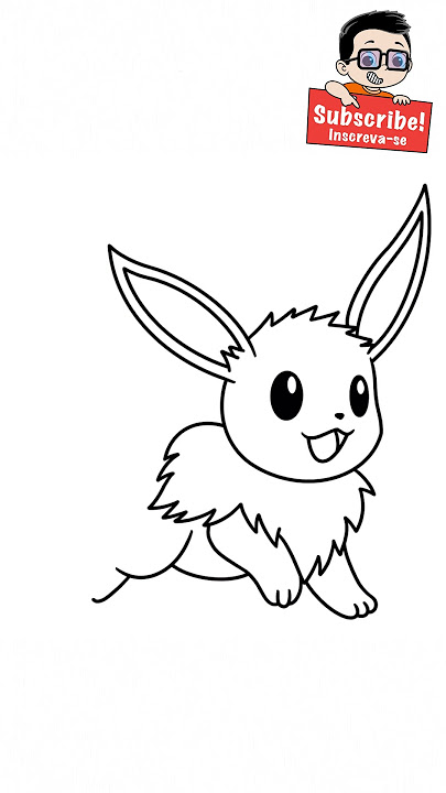 Como Desenhar o Eevee (Pokémom)  Pokemon coloring pages, Pokemon coloring,  Pokemon drawings