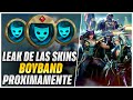 SE FILTRARON LOS 6 NUEVOS SKINS DE LA BOYBAND - LEAGUE OF LEGENDS