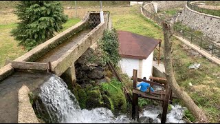 Köy Vlog |Su Değirmeni |Abdal Değirmeni |Üzümlüce Köyü(4K çekimi) #village #watermill #corn