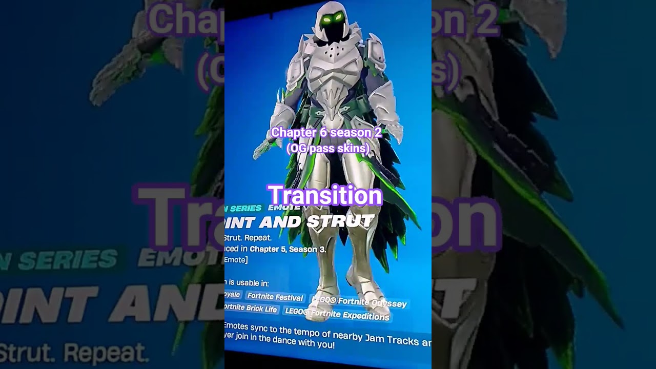 chapter 6 season 2 (OG pass skins) transition