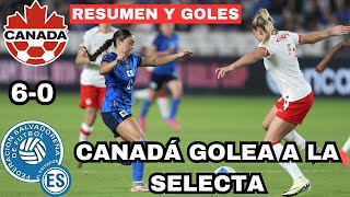 LA SELECTA PIERDE Y ES GOLEADA 6-0 CONTRA CANADÁ RESUMEN Y GOLES MAL DEBUT DE EL SALVADOR COPA ORO