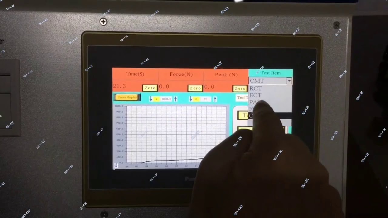 SKZ112 Crush tester FCT and FCT cutter