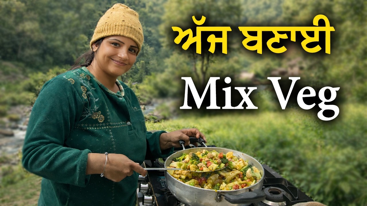 ਅੱਜ ਬਣਾਈ Mix Veg || Mr Mrs Gill