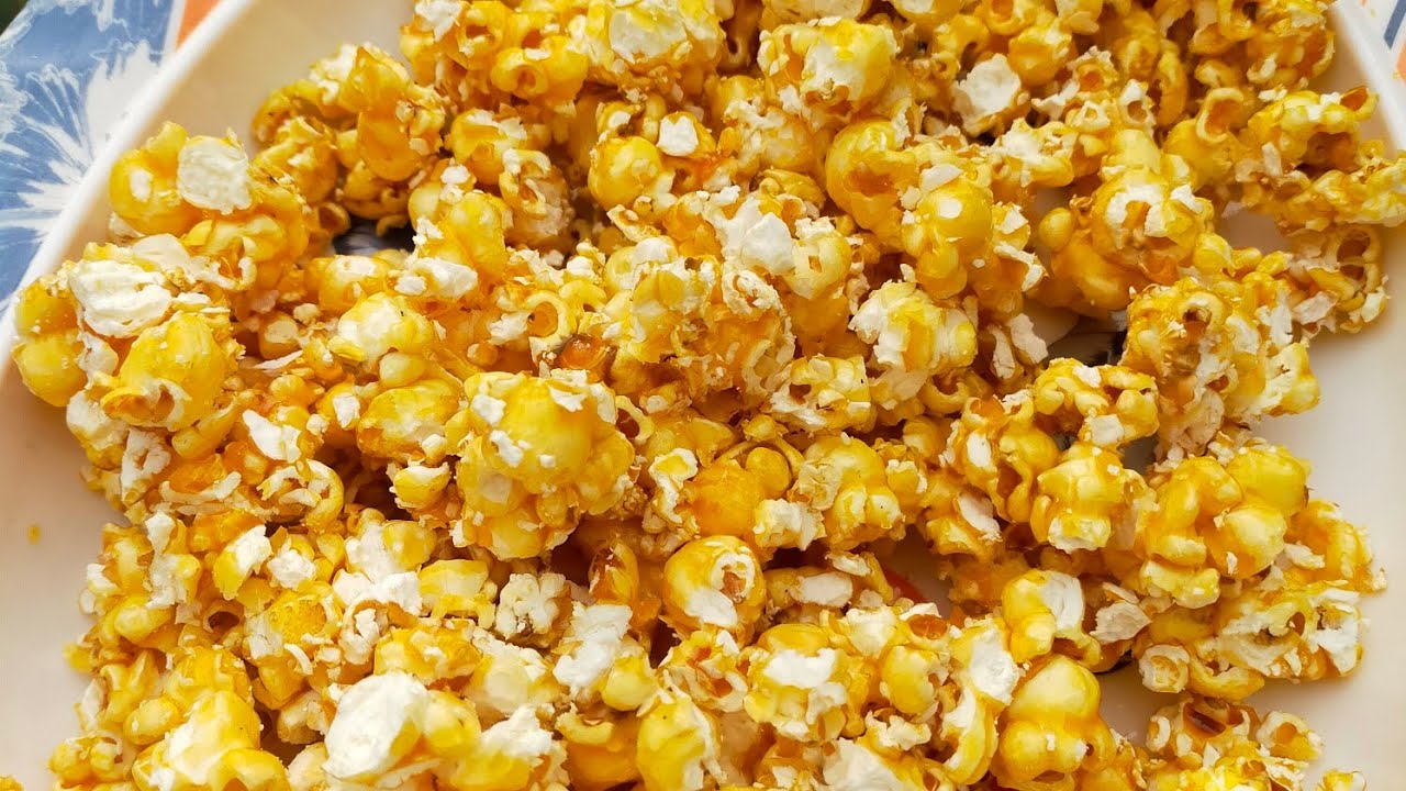 Caramel popcorn recipe YouTube