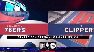 76ers vs Clippers NBA On TNT Intro/Theme 2023 NBA
