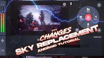 Next Level🔥Sky Change Effect On Montage || PUBG Montage Sky Replacement in KineMaster || Android