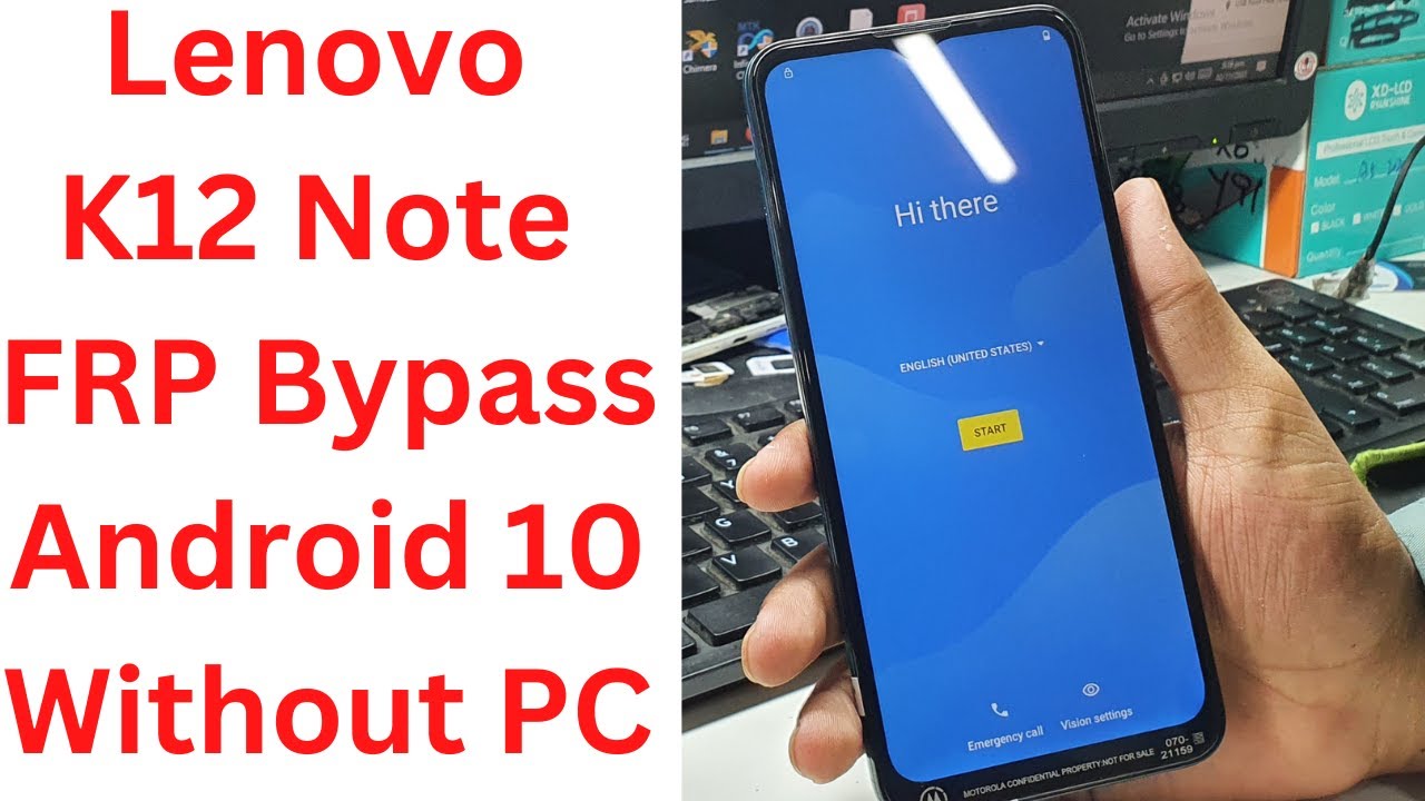 Lenovo K12 Note FRP Bypass Android 10 Without PC - lenovo k12 note frp