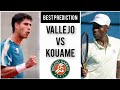 Adolfo Daniel Vallejo vs Moise Kouame | Roland Garros 2026 | Tennis Prediction Today