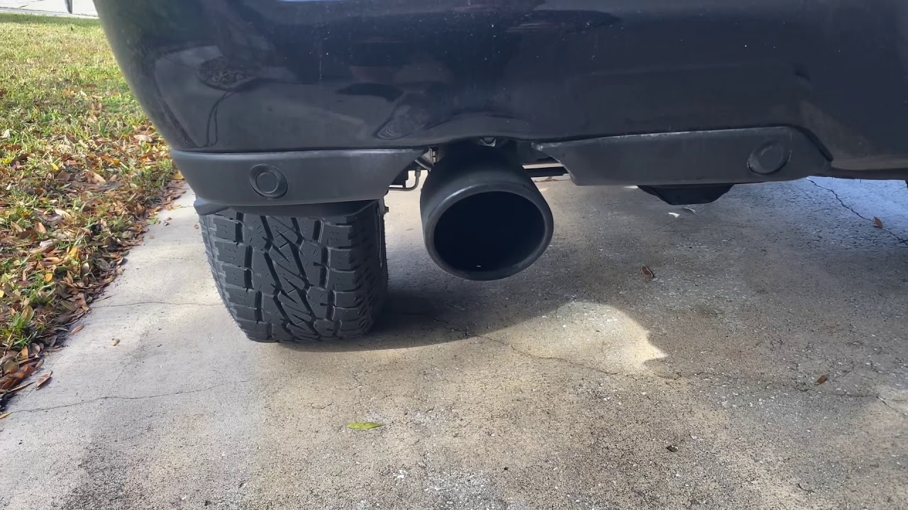 2019 Ram 1500 Gibson Exhaust -  Before and After