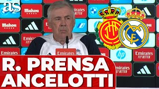 ANCELOTTI, RUEDA DE PRENSA COMPLETA | Previa MALLORCA  REAL MADRID