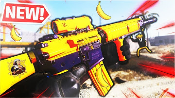 NEW YELLOW M4A1 "MONKEY BUSINESS" NO WORK ALL PLAY (OP!) on MODERN WARFARE - BEST M4A1 Class Warzone