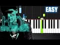Avicii - Hey Brother - EASY Piano Tutorial by PlutaX - Synthesia
