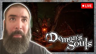 🔴LIVE - Demon Souls Remake Let's Play Pt. 2