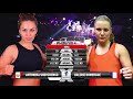 Antonina shevchenko vs valerie domergue full fight mma  phoenix 4 dubai  december 22nd 2017