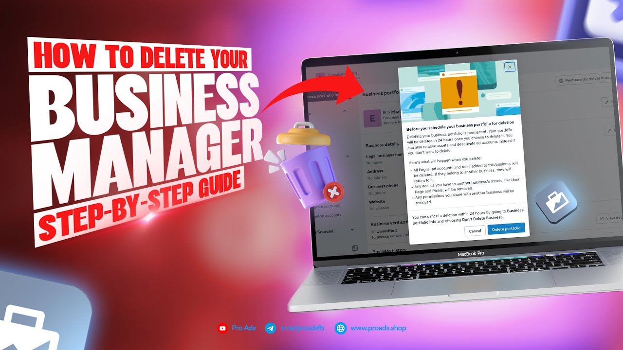 How To Delete Facebook Business Manager How To Delete Facebook Business Manager
