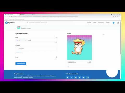 Opensea Bulk Upload