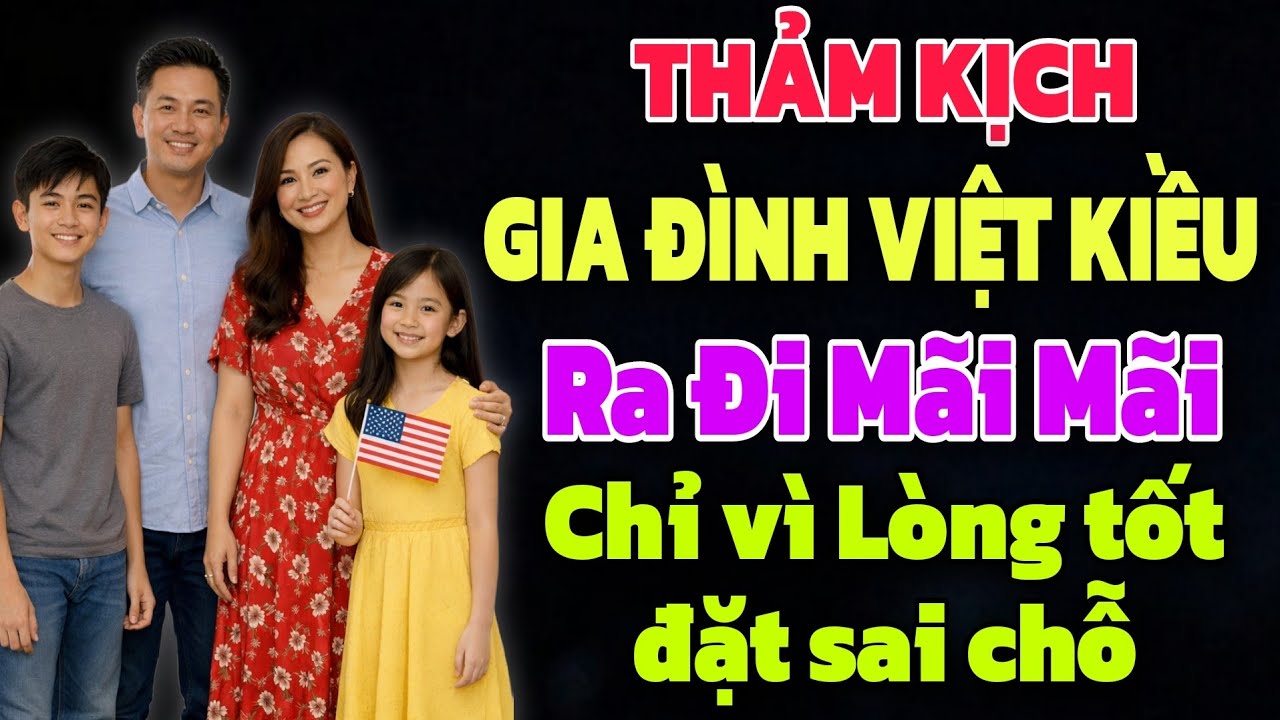 THẢM KỊCH - GIA ĐÌNH VIỆT KIỀU RA ĐI MÃI MÃI CHỈ VÌ LÒNG TỐT ĐẶT SAI CHỖ THÀNH RA THẾ NÀY ĐÂY...