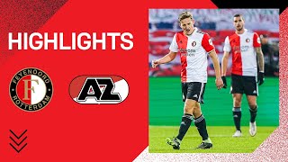 Highlights | Feyenoord - AZ | Eredivisie 2020-2021