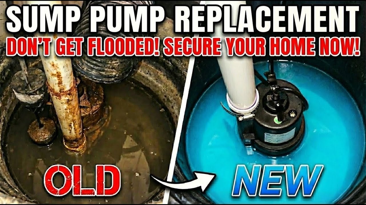 Sump Pump Replacement YouTube