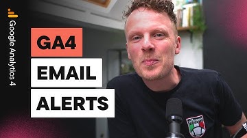 [GA4 Tip] Set up automatic alerts to your email