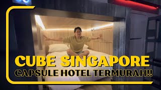 Review Hotel Termurah, Bersih & Nyaman di Singapore! CUBE Boutique Capsule Hotel Chinatown Singapore