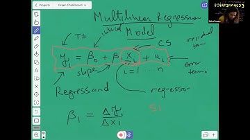Lecture: Multi Regression Model (Part I)