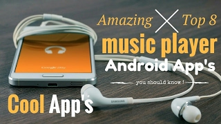 Top 8 Cool Music Player Android App's 2017 | Must Watch screenshot 3