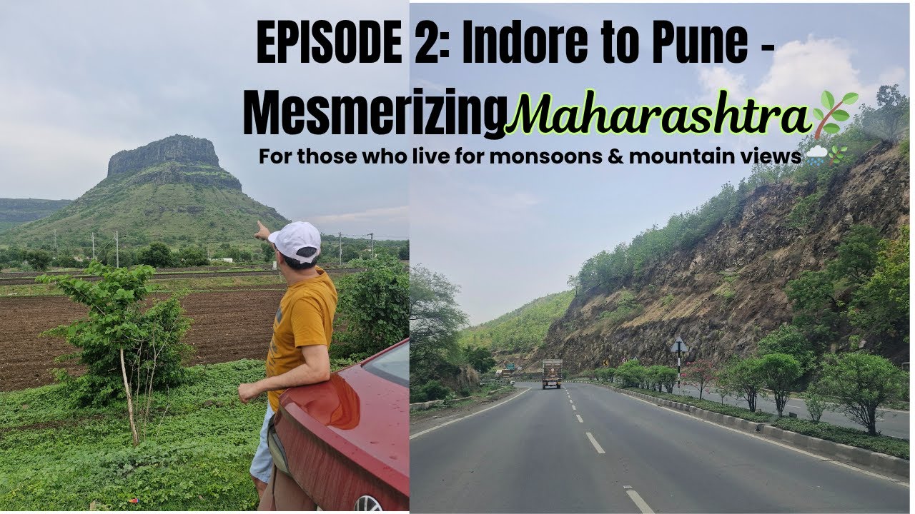 Indore to Pune Vlog – Food, Scenic Roads & Bumpy Surprises! 😋🛣️
