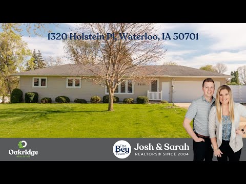 1320 Holstein Place, Waterloo, IA home video tour