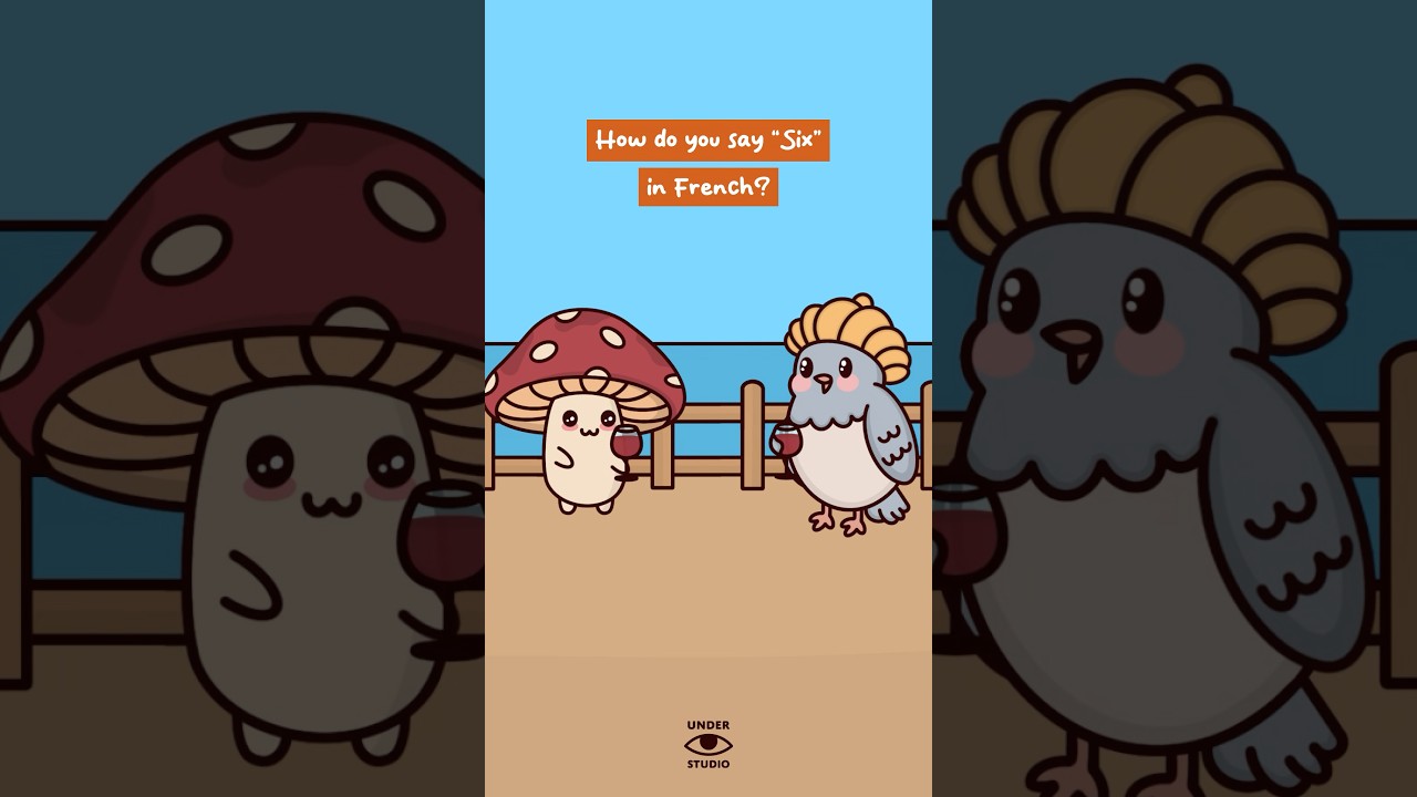 Learning French Be Like 🐦 Mushie & Birdie | Comedy Animation Meme | Original Audio: @Asieselfrances