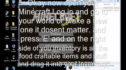 Minecraft TooManyItems Mod for 1.7.2