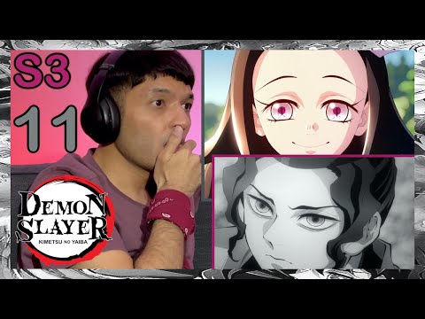 Demon Slayer S3 Ep11 Reaction قاتل الشياطين الموسم 3 الحلقة 11 انطباع مباشر Kimetsu Demonslayer