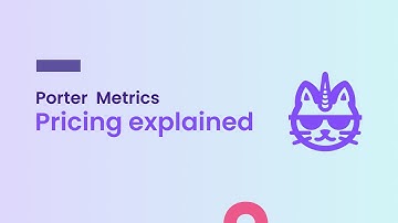 Porter Metrics Pricing explained 2023