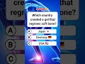 Which country created a gel that regrows soft bone? #shorts #usa #quiz