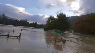 Región de Aysén: Graves inundaciones en sector La Junta, comuna Puerto Cisnes