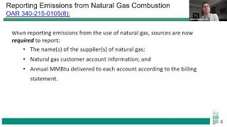 DEQ GHG Emissions Reporting Training, Air Quality Permit Holders, Feb. 3, 2021
