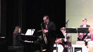 Medfield HS Jazz Band @ Jazz Night 2015   A Night in Tunisia