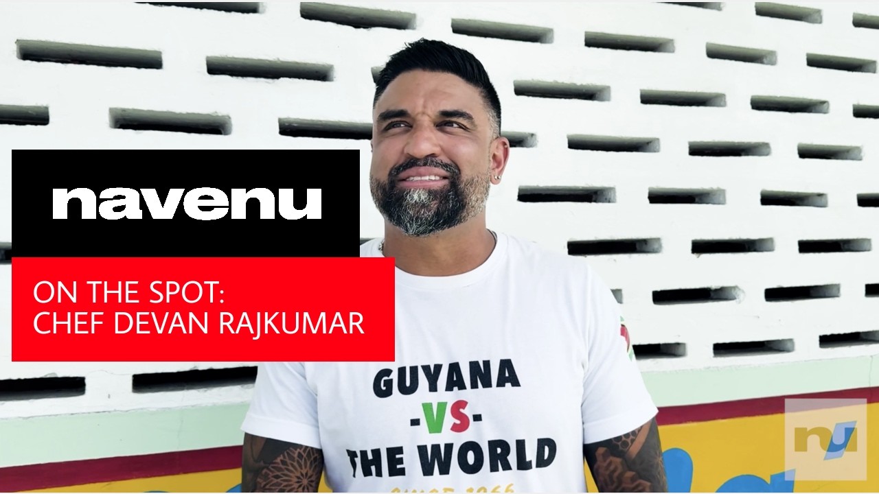 NAVENU | On The Spot: Chef Devan Rajkumar in Guyana - YouTube