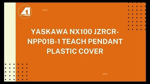 Yaskawa NX100 JZRCR NPP01B 1 Teach Pendant Plastic Cover