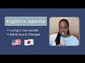 Switching between Languages: Japanese and English