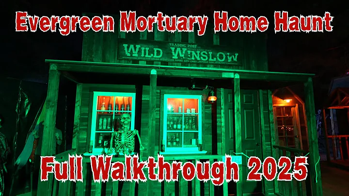 Evergreen Mortuary - Not Your Ordinary Home Haunt! - 2025