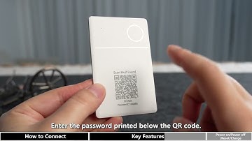 RSH-iCard02-with Code, Smart Card works with Apple Find My, Detailed Operating Guide