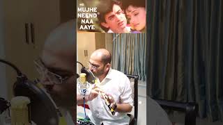 Download Lagu Mujhe Neend Na Aaye | Dil | Udit Narayan | Anuradha Paudwal #flute #bollywoodsongs #oldisgold #cover MP3