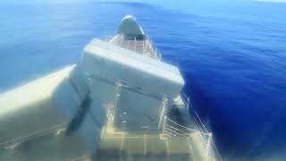 USS Gabrielle Giffords (LCS 10) launches Naval Strike Missile (2019) 🇺🇸