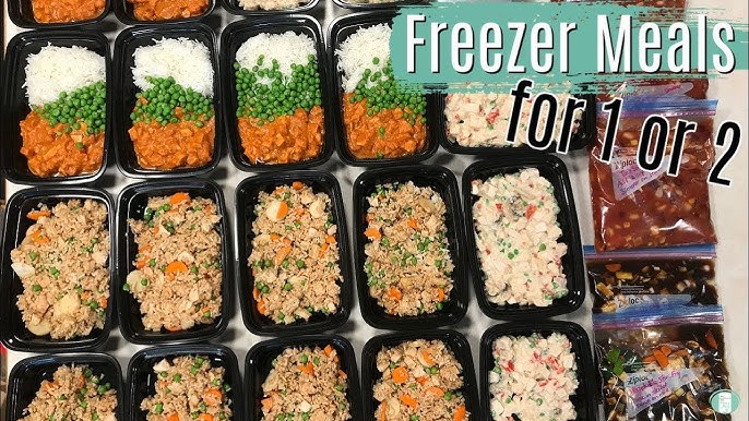 The BEST Containers for Freezer Cooking Meal Prep 