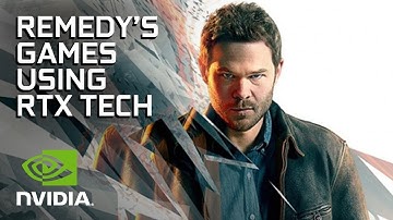 Remedy Entertainment - Insane, Next-Gen Visuals With NVIDIA RTX